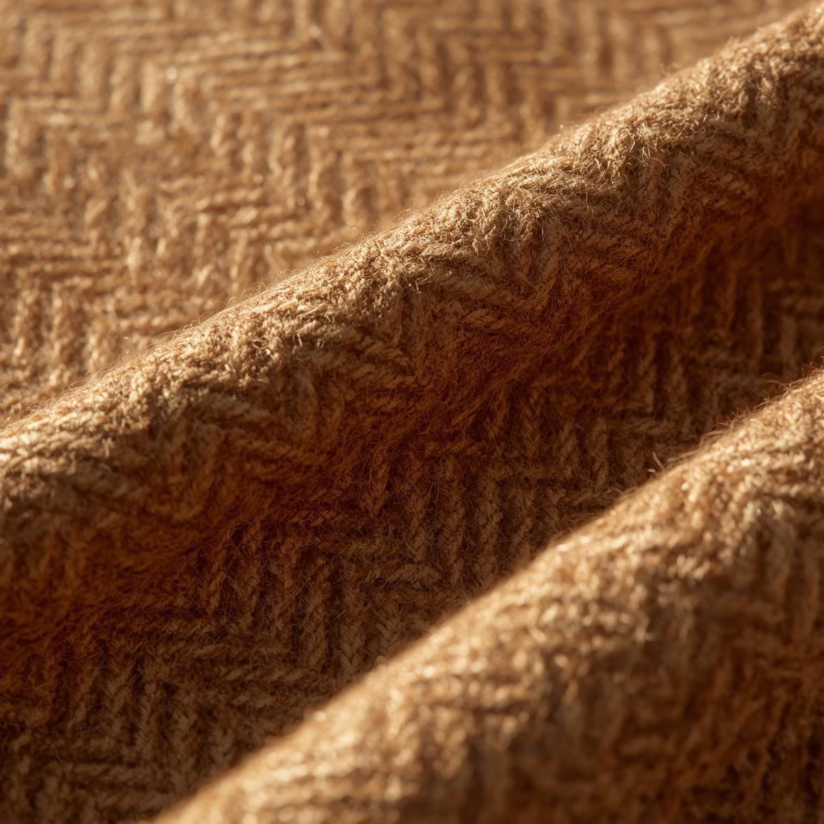 wool herringbone fabric