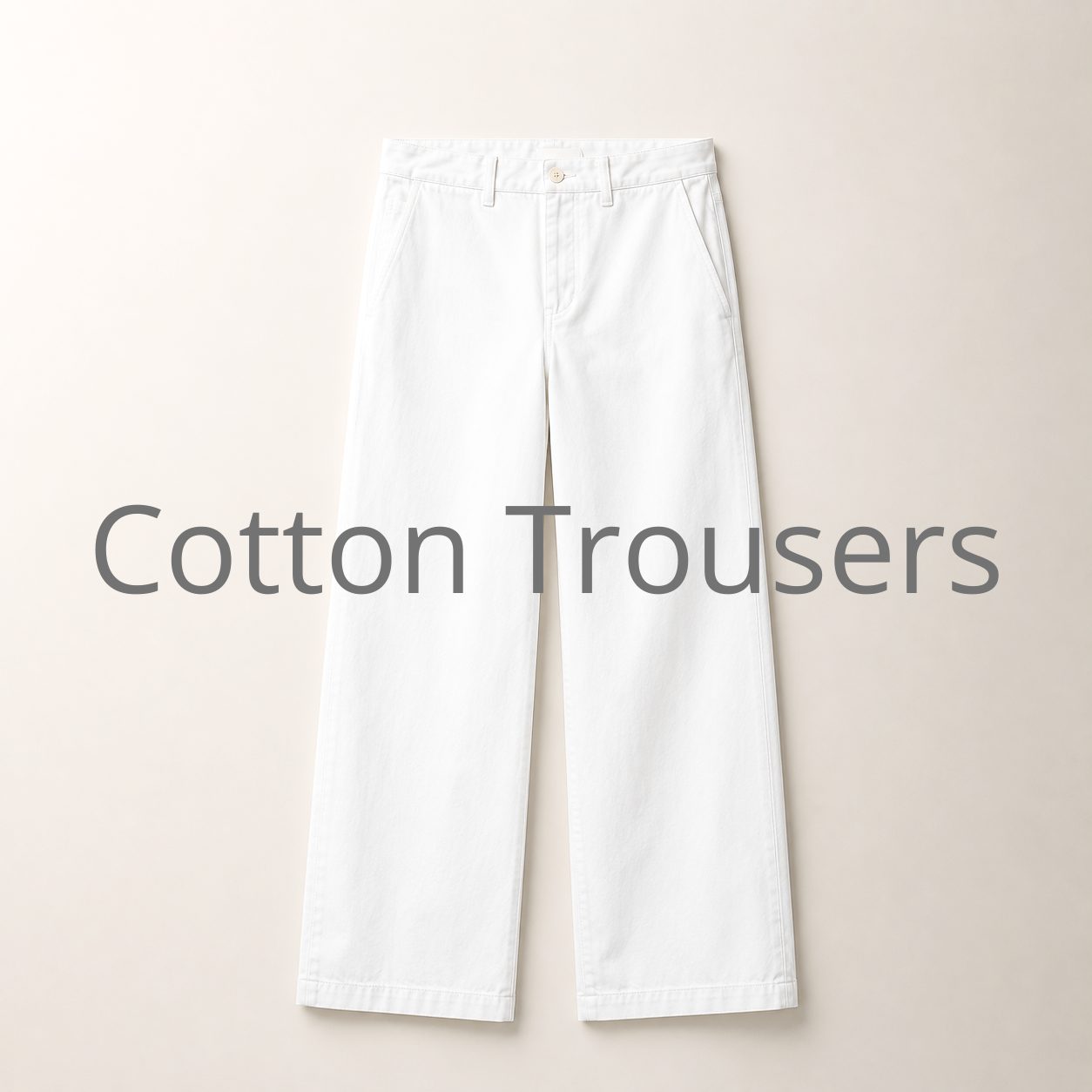 cotton trousers