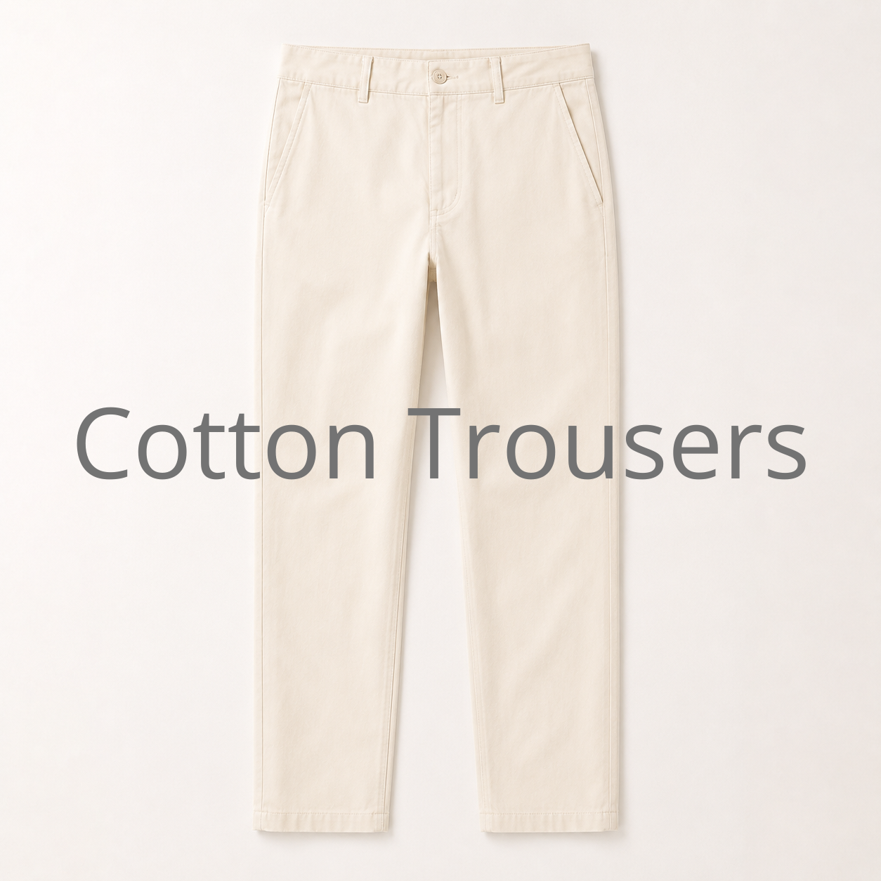 cotton trousers