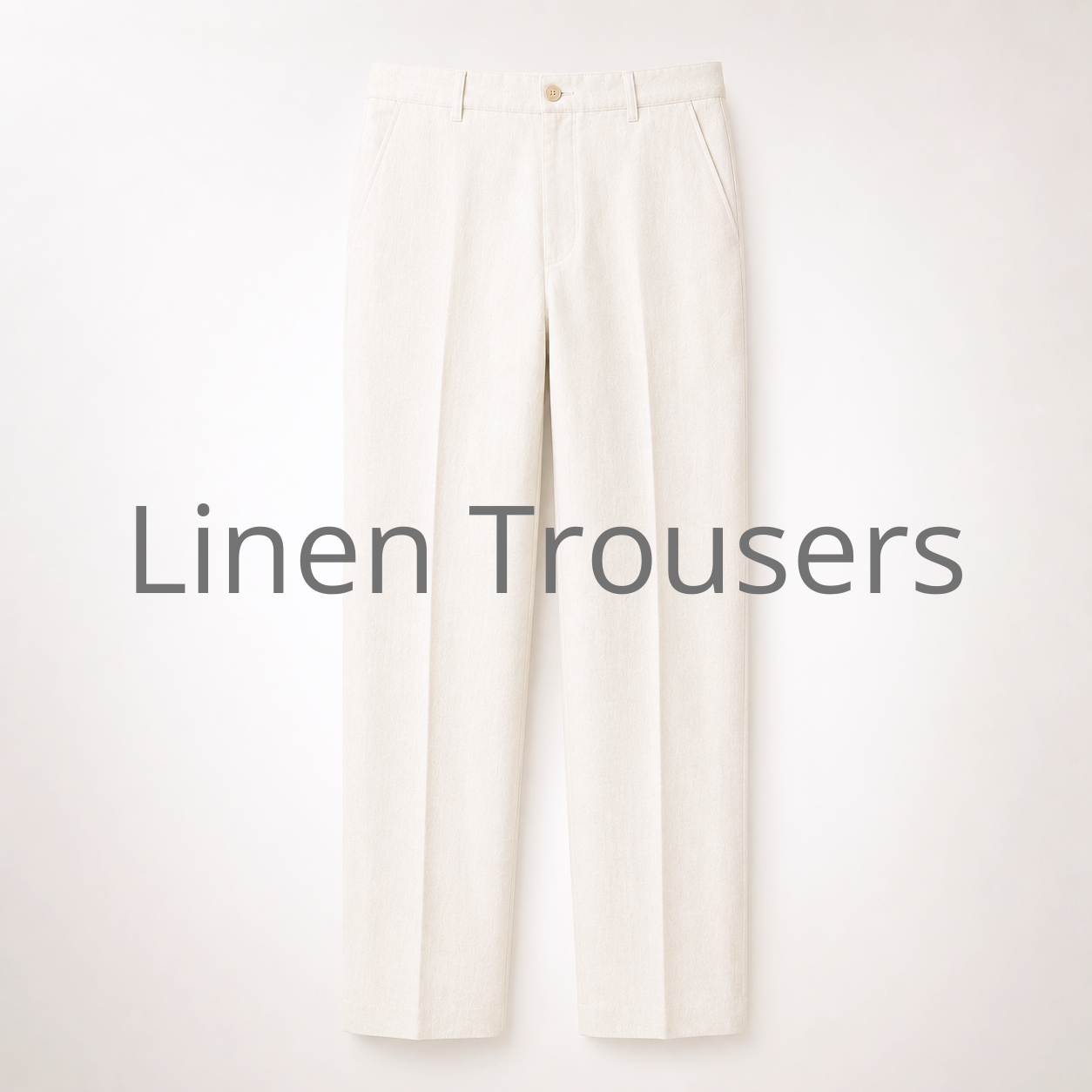 linen trousers