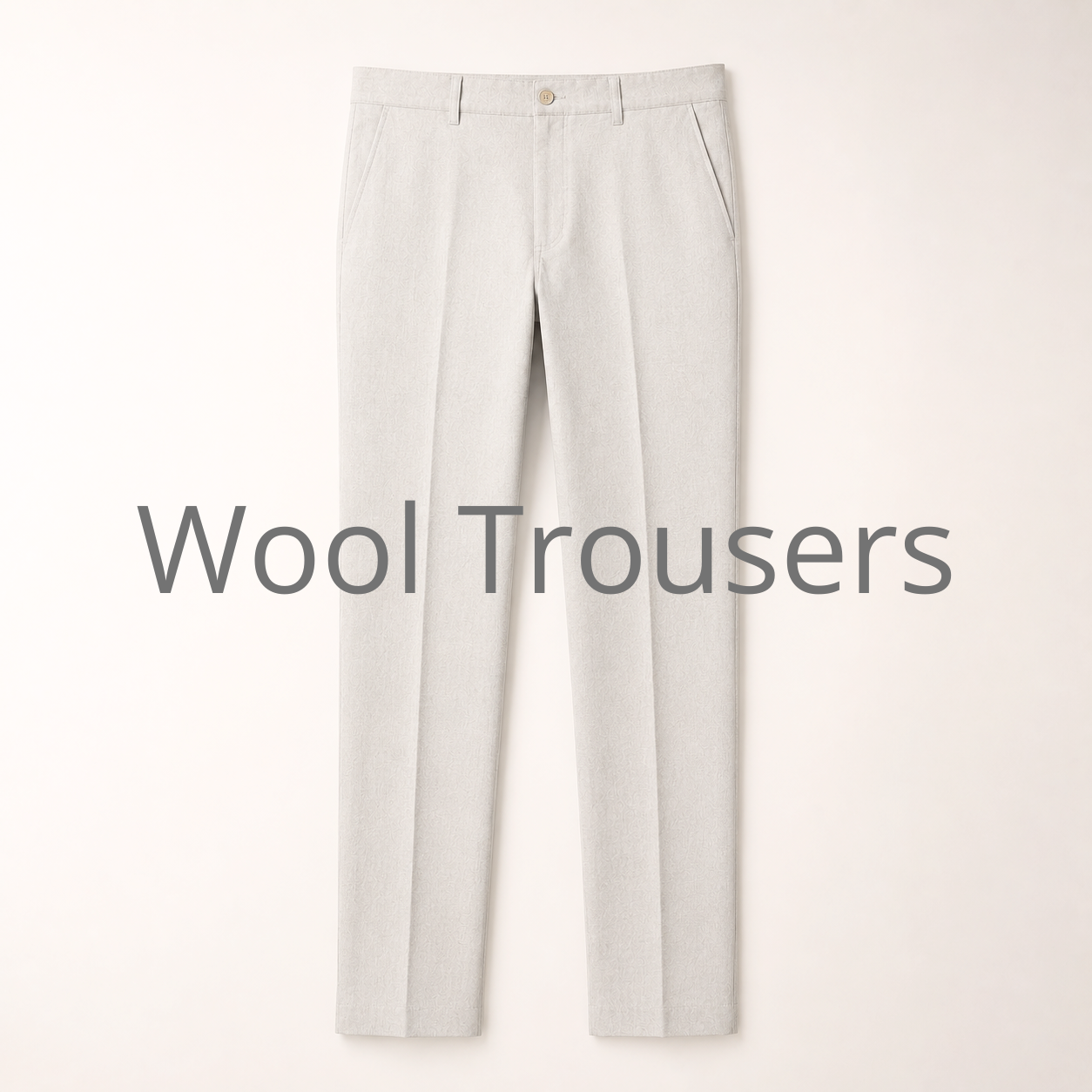 wool trousers